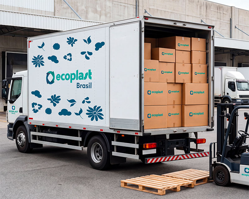 Estrutura industrial Ecoplast Brasil