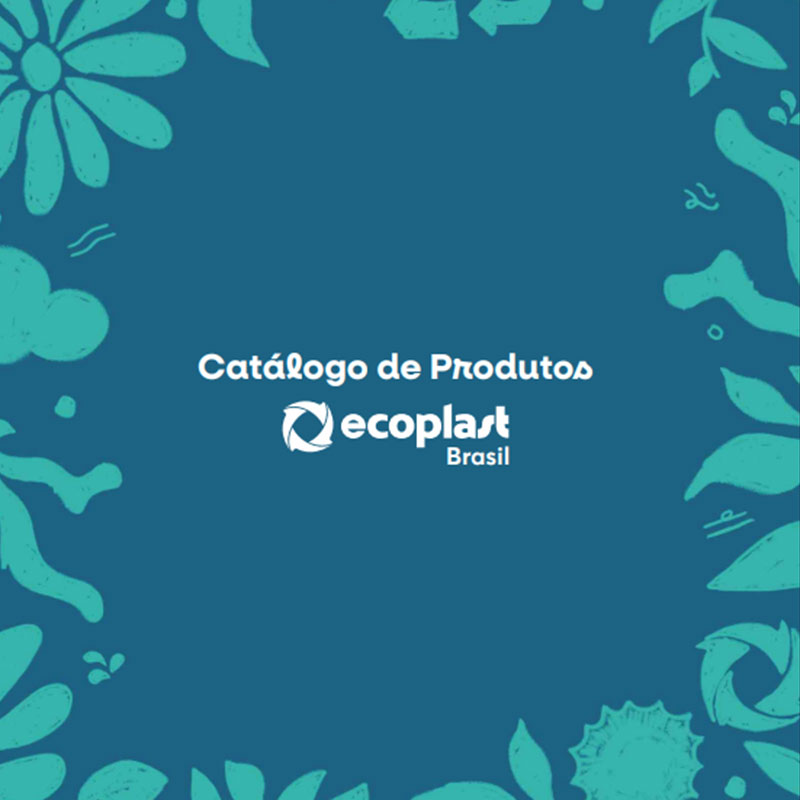 Capa do Catálogo Geral de Produtos Ecoplast Brasil